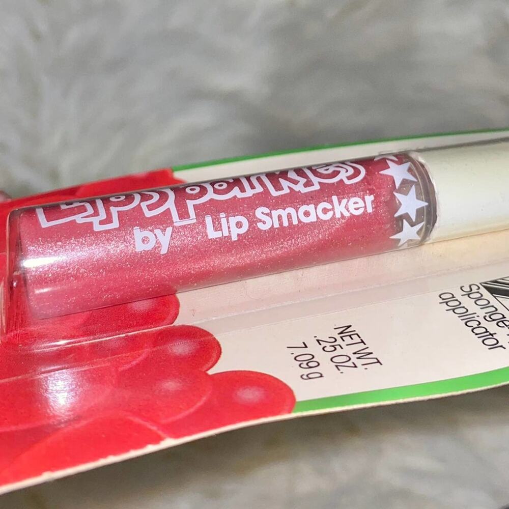 VTG Y2k Bonne Bell Lip Sparkles Smackers Red Cinnamon Glitter Lip Gloss - Picture 4 of 7